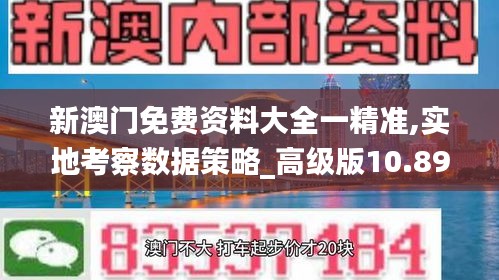 新澳門免費資料大全一精準,實地考察數(shù)據(jù)策略_高級版10.898