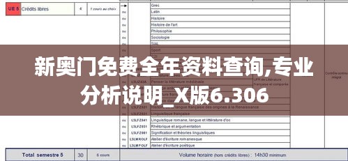 新奧門免費全年資料查詢,專業(yè)分析說明_X版6.306