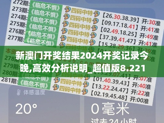 新澳門開獎結(jié)果2024開獎記錄今晚,高效分析說明_超值版8.221