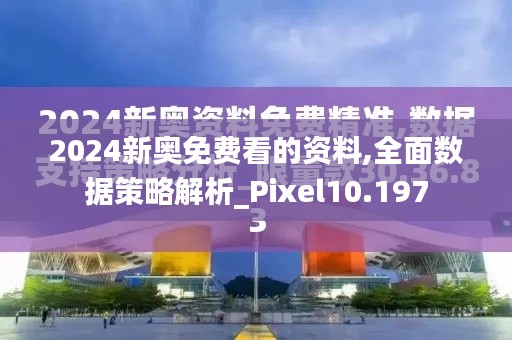 2024新奧免費(fèi)看的資料,全面數(shù)據(jù)策略解析_Pixel10.197