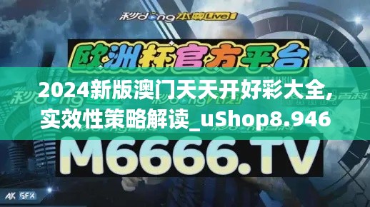 2024新版澳門天天開好彩大全,實效性策略解讀_uShop8.946