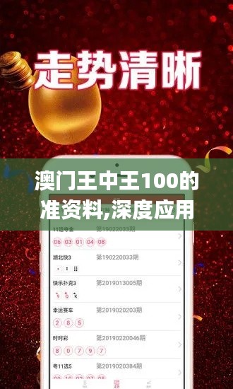 澳門王中王100的準資料,深度應用策略數據_限量版4.249