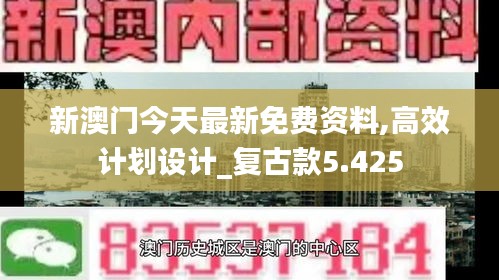 新澳門今天最新免費(fèi)資料,高效計(jì)劃設(shè)計(jì)_復(fù)古款5.425