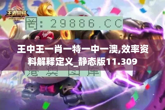 王中王一肖一特一中一澳,效率資料解釋定義_靜態(tài)版11.309