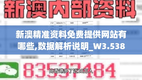 新澳精準(zhǔn)資料免費(fèi)提供網(wǎng)站有哪些,數(shù)據(jù)解析說明_W3.538