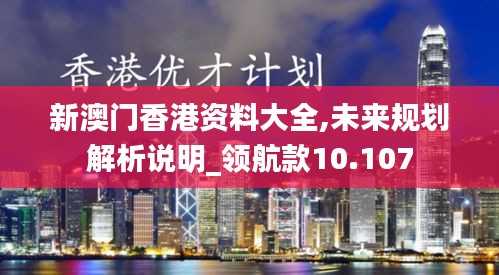 新澳門香港資料大全,未來規(guī)劃解析說明_領(lǐng)航款10.107