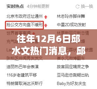 邱水文趣事記，溫馨有趣的十二月六日故事回顧