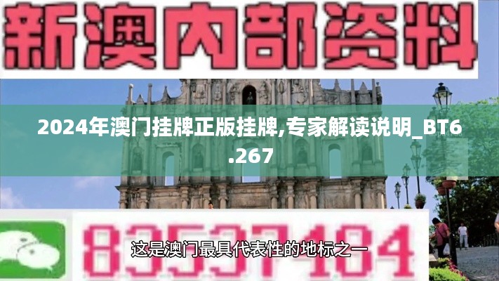 2024年澳門(mén)掛牌正版掛牌,專(zhuān)家解讀說(shuō)明_BT6.267