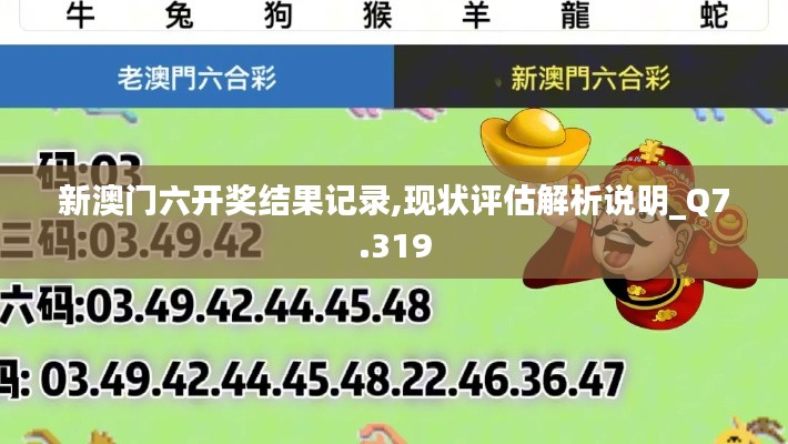 新澳門六開獎結(jié)果記錄,現(xiàn)狀評估解析說明_Q7.319