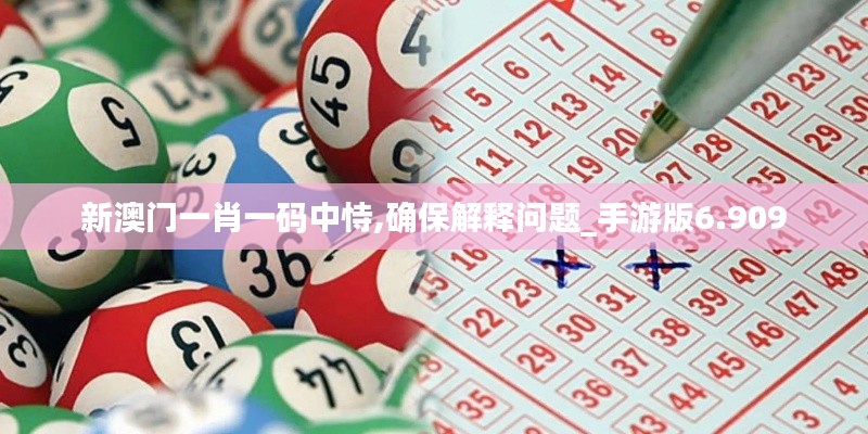 新澳門一肖一碼中恃,確保解釋問題_手游版6.909