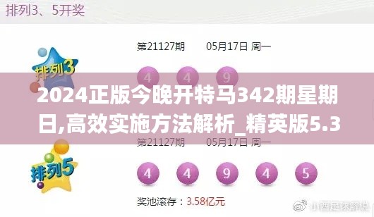 2024正版今晚開特馬342期星期日,高效實(shí)施方法解析_精英版5.375