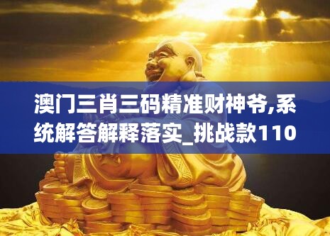 澳門三肖三碼精準(zhǔn)財(cái)神爺,系統(tǒng)解答解釋落實(shí)_挑戰(zhàn)款110.275