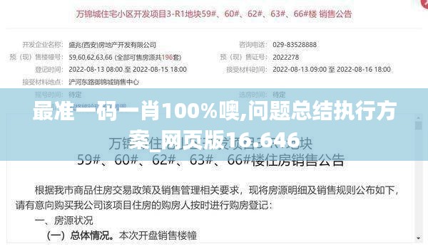 最準一碼一肖100%噢,問題總結(jié)執(zhí)行方案_網(wǎng)頁版16.646