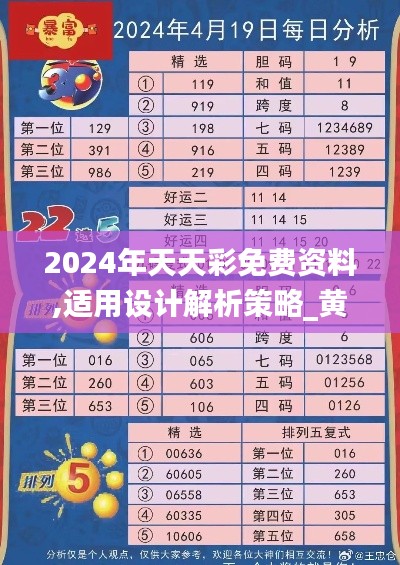 2024年天天彩免費資料,適用設(shè)計解析策略_黃金版1.816