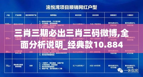 三肖三期必出三肖三碼微博,全面分析說明_經(jīng)典款10.884