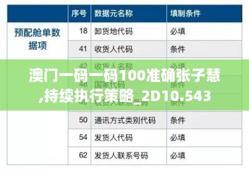 澳門(mén)一碼一碼100準(zhǔn)確張子慧,持續(xù)執(zhí)行策略_2D10.543