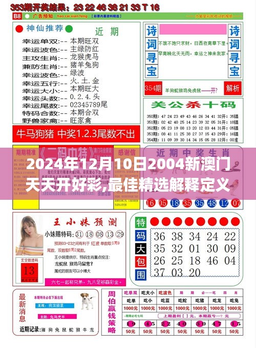 2024年12月10日2004新澳門天天開好彩,最佳精選解釋定義_戶外版3.377