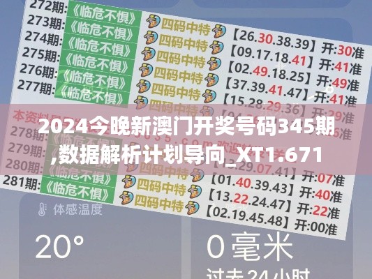 2024今晚新澳門開獎號碼345期,數(shù)據(jù)解析計劃導(dǎo)向_XT1.671