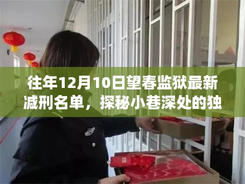 望春監(jiān)獄減刑名單公布，探秘獨特小店背后的故事
