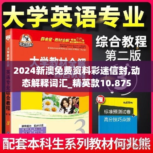 2024新澳免費資料彩迷信封,動態(tài)解釋詞匯_精英款10.875
