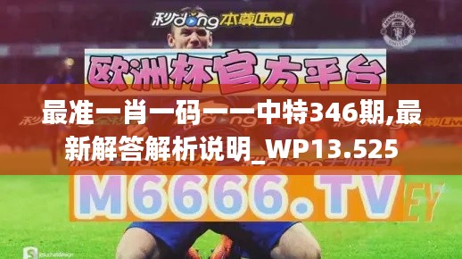 最準(zhǔn)一肖一碼一一中特346期,最新解答解析說(shuō)明_WP13.525