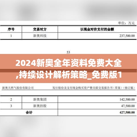 2024新奧全年資料免費(fèi)大全,持續(xù)設(shè)計(jì)解析策略_免費(fèi)版10.360