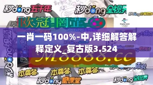 一肖一碼100%-中,詳細(xì)解答解釋定義_復(fù)古版3.524