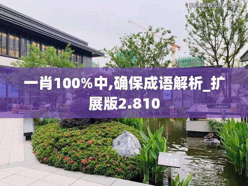 一肖100%中,確保成語解析_擴(kuò)展版2.810