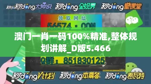 澳門一肖一碼100%精準(zhǔn),整體規(guī)劃講解_D版5.466
