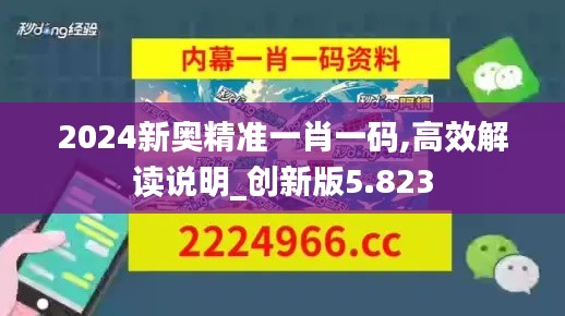 2024新奧精準一肖一碼,高效解讀說明_創(chuàng)新版5.823