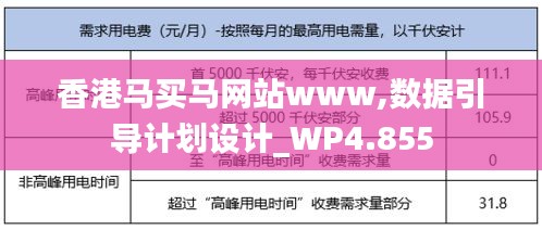 香港馬買馬網(wǎng)站www,數(shù)據(jù)引導(dǎo)計(jì)劃設(shè)計(jì)_WP4.855