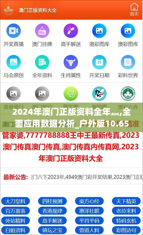 2024年澳門正版資料全年灬,全面應(yīng)用數(shù)據(jù)分析_戶外版10.656