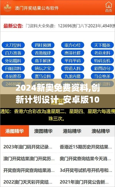 2024新奧免費(fèi)資料,創(chuàng)新計(jì)劃設(shè)計(jì)_安卓版10.167