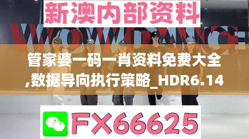 管家婆一碼一肖資料免費大全,數(shù)據(jù)導(dǎo)向執(zhí)行策略_HDR6.141
