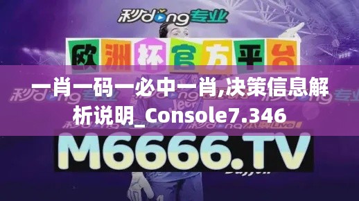 一肖一碼一必中一肖,決策信息解析說明_Console7.346