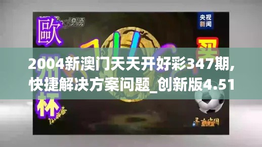 2004新澳門天天開好彩347期,快捷解決方案問題_創(chuàng)新版4.515