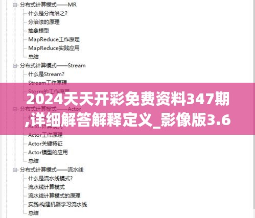 2024天天開彩免費(fèi)資料347期,詳細(xì)解答解釋定義_影像版3.603