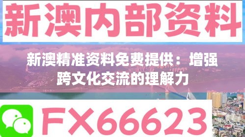 新澳精準(zhǔn)資料免費(fèi)提供：增強(qiáng)跨文化交流的理解力