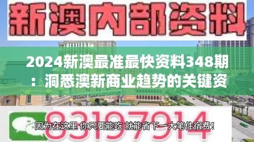 2024新澳最準(zhǔn)最快資料348期：洞悉澳新商業(yè)趨勢(shì)的關(guān)鍵資料