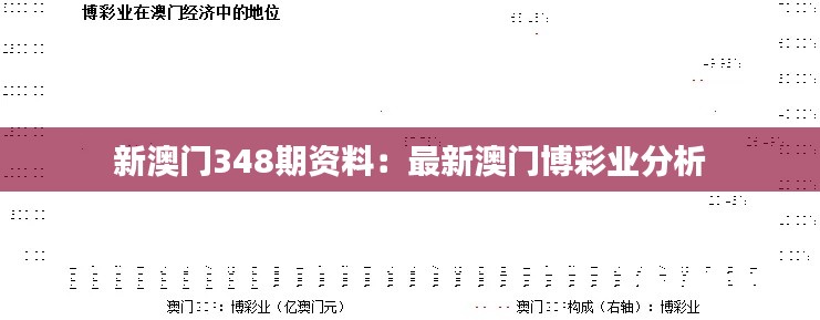 新澳門348期資料：最新澳門博彩業(yè)分析