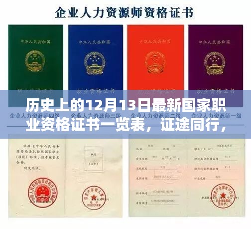 歷史上的12月13日，國家職業(yè)資格證書之旅的靜謐美景探索與最新一覽表發(fā)布