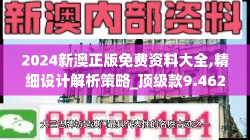 2024新澳正版免費(fèi)資料大全,精細(xì)設(shè)計(jì)解析策略_頂級(jí)款9.462