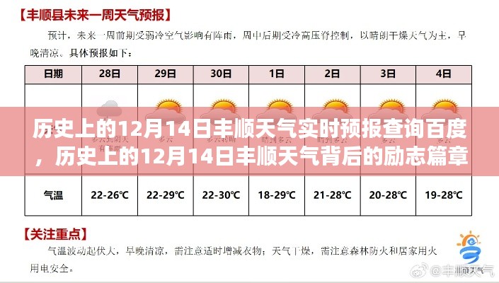 歷史上的豐順天氣，蛻變之旅，自信與成就感的勵志篇章（實時預(yù)報查詢）