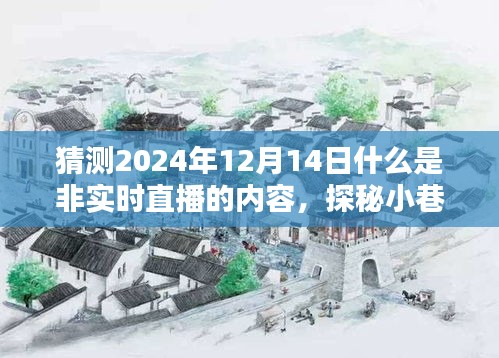 探秘小巷深處的獨(dú)特風(fēng)味，揭秘2024年12月14日非實(shí)時(shí)直播內(nèi)容猜想