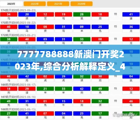 7777788888新澳門開獎(jiǎng)2023年,綜合分析解釋定義_4DM14.781