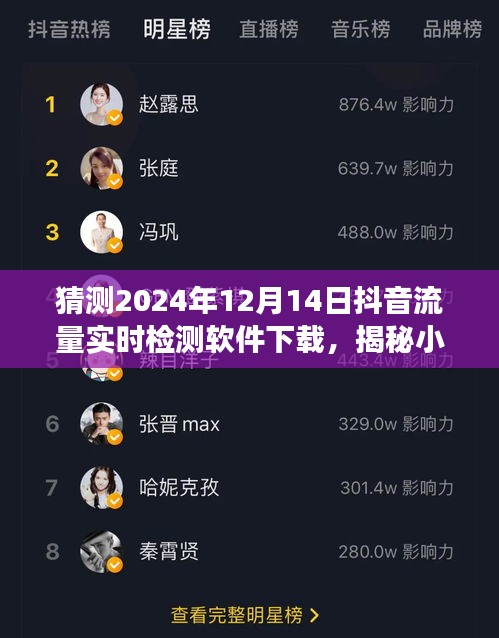 抖音流量實(shí)時檢測軟件下載揭秘，小巷深處的寶藏之旅（2024年預(yù)測）
