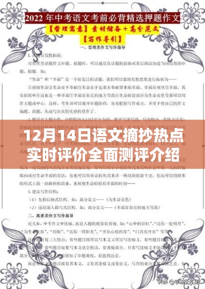 12月14日語(yǔ)文摘抄熱點(diǎn)實(shí)時(shí)評(píng)價(jià)全面測(cè)評(píng)詳解