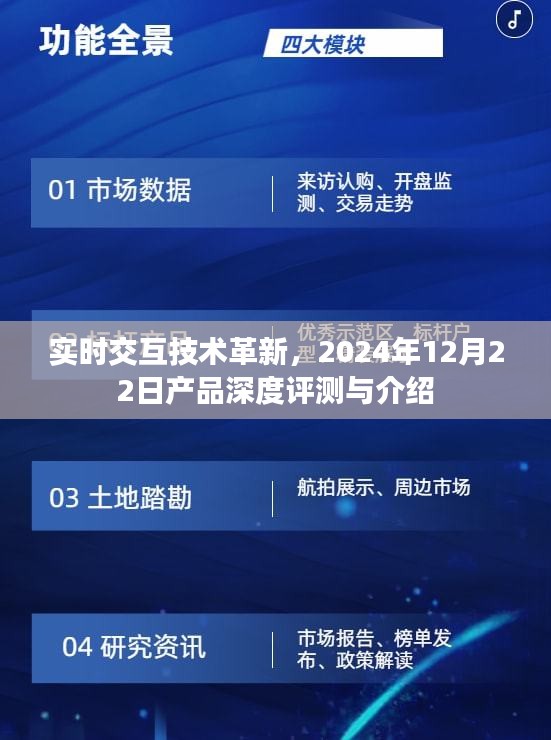 實(shí)時(shí)交互技術(shù)革新深度剖析，產(chǎn)品評(píng)測(cè)與介紹 2024年12月22日?qǐng)?bào)告