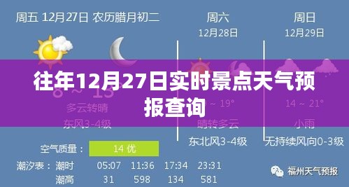 往年12月27日實(shí)時(shí)景點(diǎn)天氣預(yù)報(bào)概覽