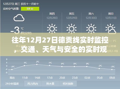 德貢線實(shí)時交通監(jiān)控，天氣與安全的實(shí)時觀察記錄